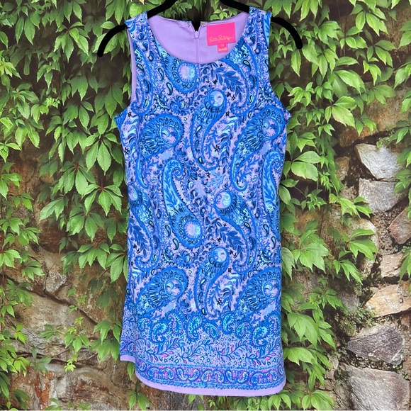 LILLY PULITZER Donna Hidden Treasure Engineered Romper, 00 - Picture 3 of 9